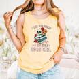 I Buy Her Books Call Her A Good Girl Book Lover Skull Comfort Colors Tank Top Grey