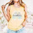 Buying A Book And Getting A Little Treat Comfort Colors Tank Top Grey
