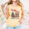 Candy Cane Book Club Holiday Party & Book Exchange Comfort Colors Tank Top Grey Candy Cane Book Club Holiday Party & Book Exchange Comfort Colors Tank Top Grey