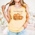 Cats Books And Coffee Heart Cozy Cat Lover Bookworm Readers Comfort Colors Tank Top Grey Cats Books And Coffee Heart Cozy Cat Lover Bookworm Readers Comfort Colors Tank Top Grey