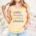 Cats Books Coffee Plants Gardening Mama Mom Mothers Comfort Colors Tank Top Grey Cats Books Coffee Plants Gardening Mama Mom Mothers Comfort Colors Tank Top Grey