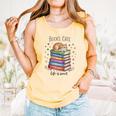 Cats Books Lover Men Women Comfort Colors Tank Top Grey