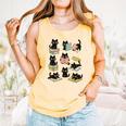 Cats Reading Books Cat Lover Comfort Colors Tank Top Grey