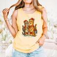 Cats Reading Books Christmas Tree Comfort Colors Tank Top Grey Cats Reading Books Christmas Tree Comfort Colors Tank Top Grey