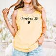Chapter 25 Book Lovers Readers & Authors 25th Birthday Comfort Colors Tank Top Grey