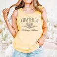 Chapter 30 A Literary Milestone 30th Birthday Book Lover Comfort Colors Tank Top Grey
