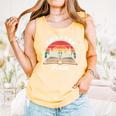 Chapter Four Book Reading 4th Birthday 4 Year Old Comfort Colors Tank Top Grey