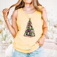 Christmas Tree Of Books For Readers And Librarians Comfort Colors Tank Top Grey Christmas Tree Of Books For Readers And Librarians Comfort Colors Tank Top Grey