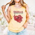 Clifford The Big Red Dog Clifford And Emily Book Cover Comfort Colors Tank Top Grey