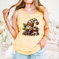 Coffee And Book Reading Accessories For Book Lovers Gnome Comfort Colors Tank Top Grey Coffee And Book Reading Accessories For Book Lovers Gnome Comfort Colors Tank Top Grey