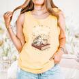 Coffee Cats & Books Cute Cat Book Lover Reading Comfort Colors Tank Top Grey Coffee Cats & Books Cute Cat Book Lover Reading Comfort Colors Tank Top Grey