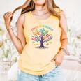 Color Our World Summer Reading Program 2025 Trippy Book Tree Comfort Colors Tank Top Grey Color Our World Summer Reading Program 2025 Trippy Book Tree Comfort Colors Tank Top Grey
