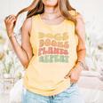 Colorful Dogs Books Plants Repeat Comfort Colors Tank Top Grey