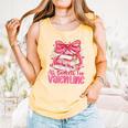 Coquette Bow All Booked For Valentines Teacher Book Comfort Colors Tank Top Grey Coquette Bow All Booked For Valentines Teacher Book Comfort Colors Tank Top Grey