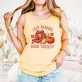 Cozy Readers Book Society Teacher Reading Floral Pumpkin Tee Comfort Colors Tank Top Grey Cozy Readers Book Society Teacher Reading Floral Pumpkin Tee Comfort Colors Tank Top Grey