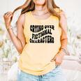 Crying Over Fictional Characters Book Lovers Comfort Colors Tank Top Grey