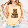 Cute Capybara Reading Books Animal Capybara Bookworms Comfort Colors Tank Top Grey Cute Capybara Reading Books Animal Capybara Bookworms Comfort Colors Tank Top Grey