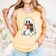 Cute Ghost Cat Reading Book Spooky Season Halloween Costume Comfort Colors Tank Top Grey Cute Ghost Cat Reading Book Spooky Season Halloween Costume Comfort Colors Tank Top Grey