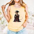 Cute Mouse Reading Book Graduation Comfort Colors Tank Top Grey Cute Mouse Reading Book Graduation Comfort Colors Tank Top Grey