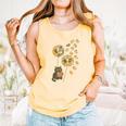 Cute Reading Cat With Kitten Dandelion Flowers Book Lover Comfort Colors Tank Top Grey Cute Reading Cat With Kitten Dandelion Flowers Book Lover Comfort Colors Tank Top Grey