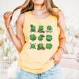 Cute Shamrock Reading St Patricks Day Teacher Book Lovers Comfort Colors Tank Top Grey Cute Shamrock Reading St Patricks Day Teacher Book Lovers Comfort Colors Tank Top Grey