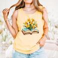 Daffodils Flowers Book Floral Comfort Colors Tank Top Grey Daffodils Flowers Book Floral Comfort Colors Tank Top Grey
