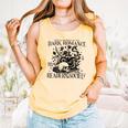 Dark Romance Books Lover Bookish Bookworm Gothic Aesthetic Comfort Colors Tank Top Grey