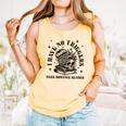 Dark Romance Merch Spicy Book Lover No Triggers Warning Comfort Colors Tank Top Grey