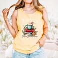 Dear Santa More Book Please Christmas Book Librarian Comfort Colors Tank Top Grey Dear Santa More Book Please Christmas Book Librarian Comfort Colors Tank Top Grey