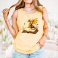 Dragon Fantasy Book Lover Bookish Reader Bookworm Wildflower Comfort Colors Tank Top Grey Dragon Fantasy Book Lover Bookish Reader Bookworm Wildflower Comfort Colors Tank Top Grey