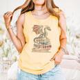 Dragon Fantasy Book Lover Book Nerd Comfort Colors Tank Top Grey