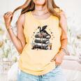 Dragon Hoard Of Books Reading Lover Cute Art Comfort Colors Tank Top Grey