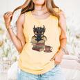 Dragon Read Books Be Kind Stay Weird Book Lover Comfort Colors Tank Top Grey