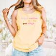 Drink Coffee Read Books Pet Dog Quote Men Women Comfort Colors Tank Top Grey Drink Coffee Read Books Pet Dog Quote Men Women Comfort Colors Tank Top Grey