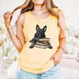 Dutch Shepherd Books Reading Dog Breed Graphic Comfort Colors Tank Top Grey Dutch Shepherd Books Reading Dog Breed Graphic Comfort Colors Tank Top Grey