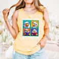 Eagle Love Reading And Eagles Child Book Lover Comfort Colors Tank Top Grey