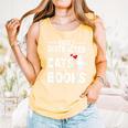 Easily Distracted By Cats And Books Cat & Book Lover Comfort Colors Tank Top Grey Easily Distracted By Cats And Books Cat & Book Lover Comfort Colors Tank Top Grey