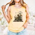 Easily Distracted By Cats And Books Comfort Colors Tank Top Grey Easily Distracted By Cats And Books Comfort Colors Tank Top Grey