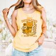Easily Distracted By Cats And Books Cute Cat Book Lover Comfort Colors Tank Top Grey