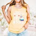 Easily Distracted By Cats And Books Cute Cat And Book Lovers Comfort Colors Tank Top Grey