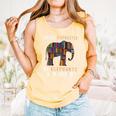 Easily Distracted By Elephants And Books Elephant Comfort Colors Tank Top Grey Easily Distracted By Elephants And Books Elephant Comfort Colors Tank Top Grey