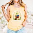 Easily Distracted By Frogs And Books Comfort Colors Tank Top Grey Easily Distracted By Frogs And Books Comfort Colors Tank Top Grey