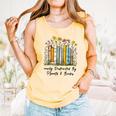 Easily Distracted By Plants And Books Bookworm Gardening Comfort Colors Tank Top Grey Easily Distracted By Plants And Books Bookworm Gardening Comfort Colors Tank Top Grey