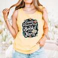 Easily Distracted By Yarn And Books Comfort Colors Tank Top Grey
