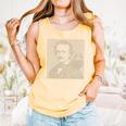 Edgar Allen Poe & Raven Reading Bookworm Reader Comfort Colors Tank Top Grey Edgar Allen Poe & Raven Reading Bookworm Reader Comfort Colors Tank Top Grey