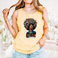 Education Is Freedom History Month Teacher Books Afro For Men Women Comfort Colors Tank Top Grey