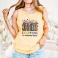 Everyone Is Welcome Here Floral Book LGBT Pride Equality Comfort Colors Tank Top Grey Everyone Is Welcome Here Floral Book LGBT Pride Equality Comfort Colors Tank Top Grey