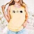 Everything a Girl Needs Books Coffee Jesus Comfort Colors Tank Top Grey