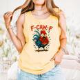 F-Caw-F Rooster F Awk F Chicken Coffee Romance Books Lover Comfort Colors Tank Top Grey F-Caw-F Rooster F Awk F Chicken Coffee Romance Books Lover Comfort Colors Tank Top Grey