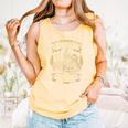 Fueled By Coffee And 19th Century Literature Book Tee Comfort Colors Tank Top Grey